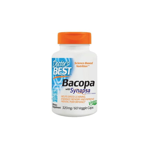 Bakopa Brahmi Bacopa Monniera mit Synapse 60 Kapseln DOCTOR'S BEST