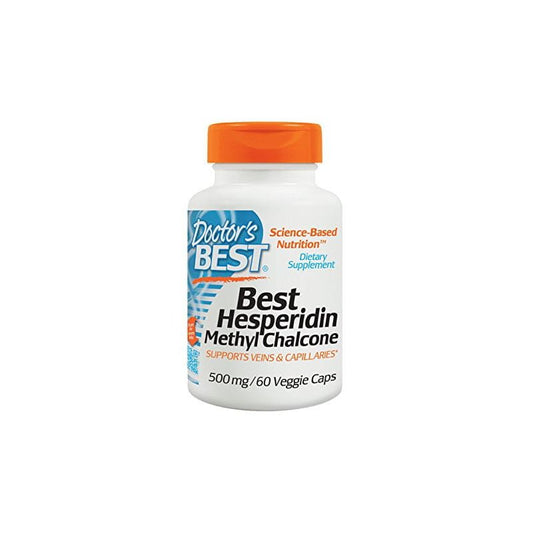 Hesperidin Methylchalcon Kapseln von DOCTOR'S BEST, 60 Stück, Nahrungsergänzungsmittel mit Hesperidin für die Gesundheit