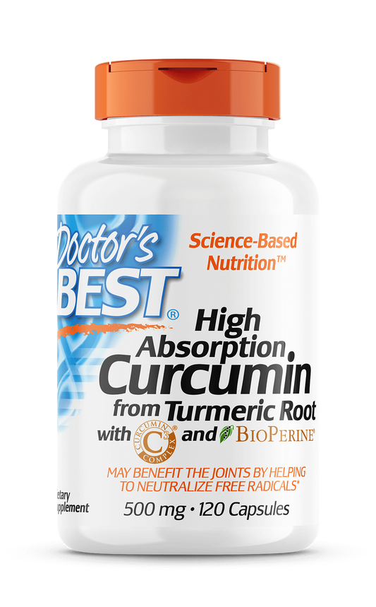Curcumin C3-Komplex mit Bioperin 120 Kapseln DOCTOR'S BEST