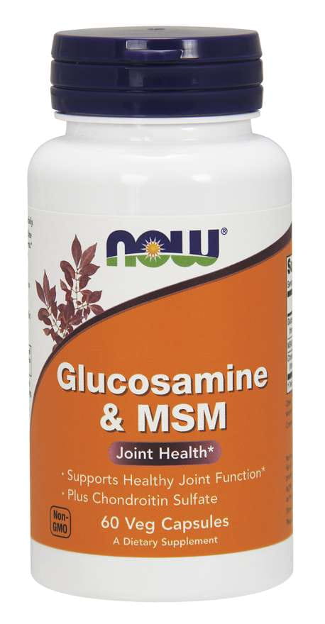 Glucosamin mit MSM 60 Kapseln NOW FOODS