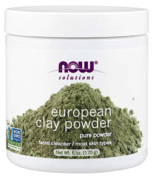 Europäisches Tonpulver Montmorillonit 170 g NOW FOODS