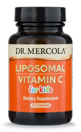 Vitamin C liposomal bei Kindern 30 Kapseln DR. MERCOLA