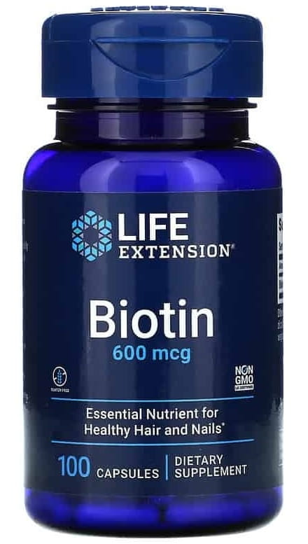 BioTIN Biotin 100 Kapseln LEBENSVERLÄNGERUNG मुख्य छवि