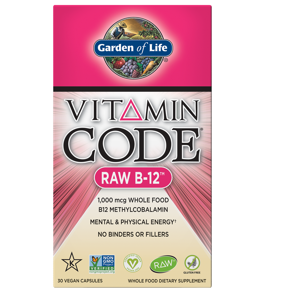 Vitamincode roh B12 30 Kapseln GARDEN OF LIFE