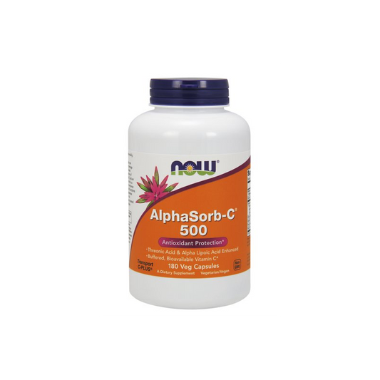 Vitamin C Calciumascorbat Kapseln von NOW FOODS, neutrale Ergänzung in 180 Kapseln, natürliche Vitamin C Quelle