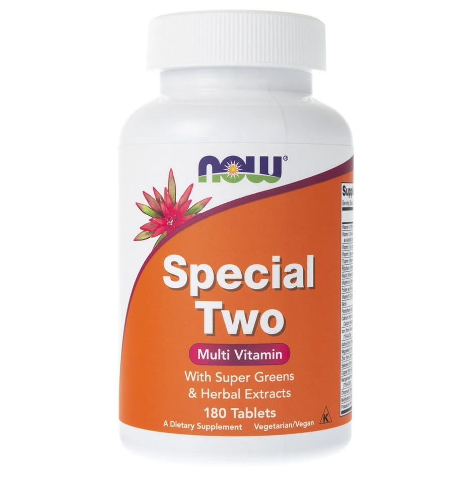 Spezielles 2er Set Vitamine und Mineralstoffe 180 NOW FOODS Tabletten