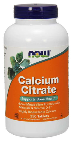 Calciumcitrat Calciumcitrat 250 Tabletten NOW FOODS