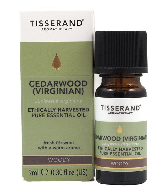 Zedernholz aus Virginia, ethisch geerntetes Zedernholzöl 9 ml TISSERAND