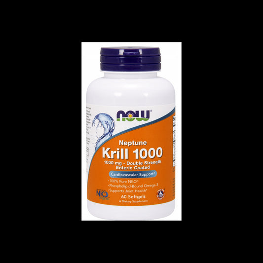 Krillöl 1000 MG Neptune Krillöl DHA EPA 60 Kapseln NOW FOODS