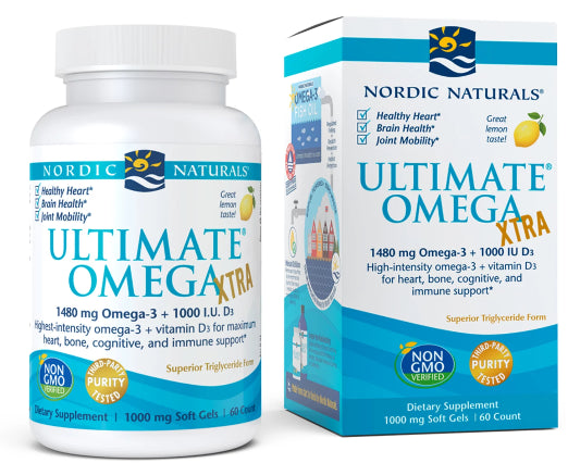 Ultimate Omega Xtra 60 Kapseln NORDIC NATURALS