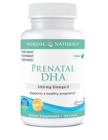 Prenatal DHA OMEGA 3 vegan 60 Kapseln NORDIC NATURALS