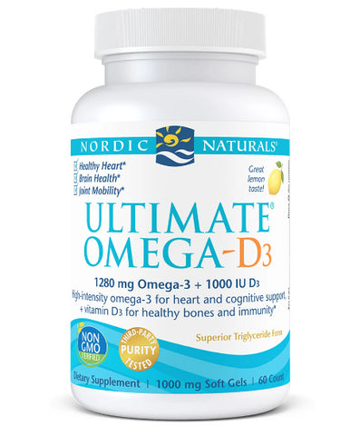 Ultimate omegaD3 60 Kapseln NORDIC NATURALS