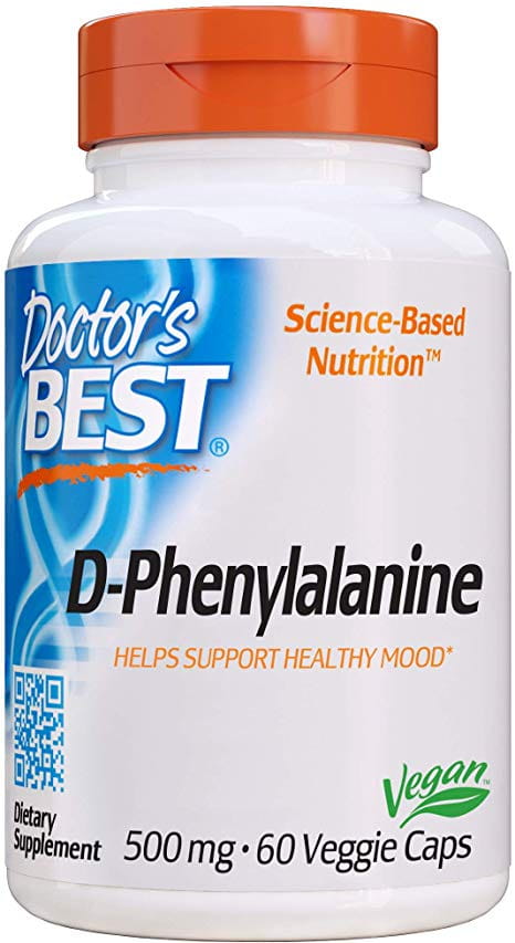 Dphenylalanin Dfentylalanin 500 MG 60 Kapseln DOCTOR'S BEST 主图