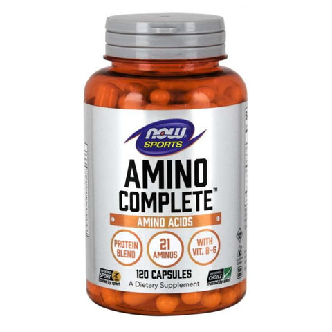 Amino kompletter Aminosäurekomplex 120 Kapseln NOW FOODS
