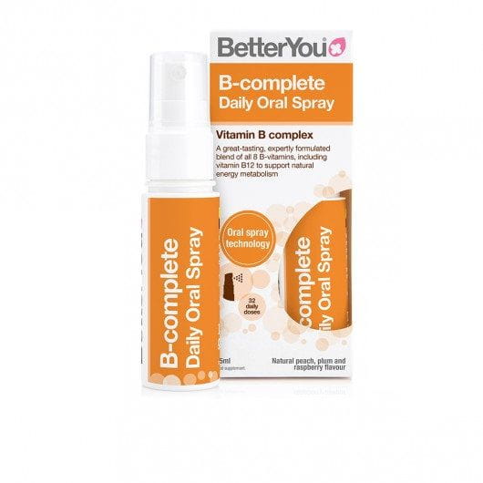 BETTERYOU Bcomplete tägliches Mundspray mit Vitaminkomplex in 25 ml Flasche, geeignet für die tägliche Mundpflege
