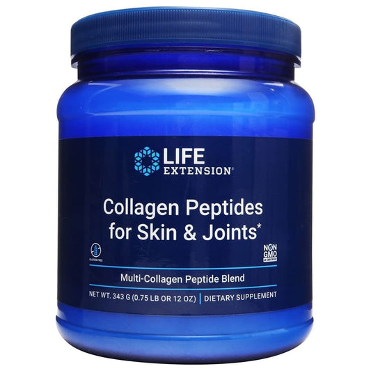 Kollagen Kollagenpeptide für Haut & Gelenke 343 g LEBENSVERLÄNGERUNG