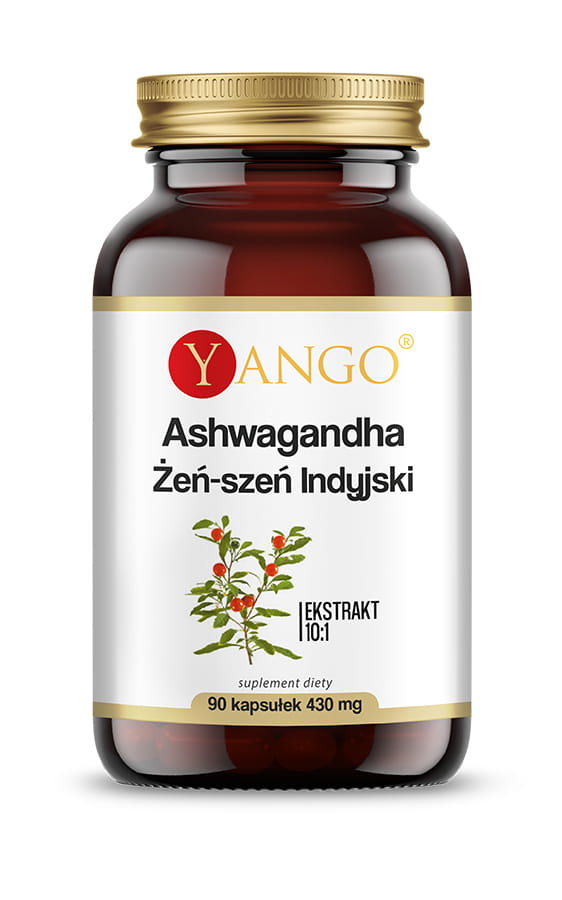 Ashwagandha-Extrakt 10:1 90 Kapseln YANGO Hauptbild