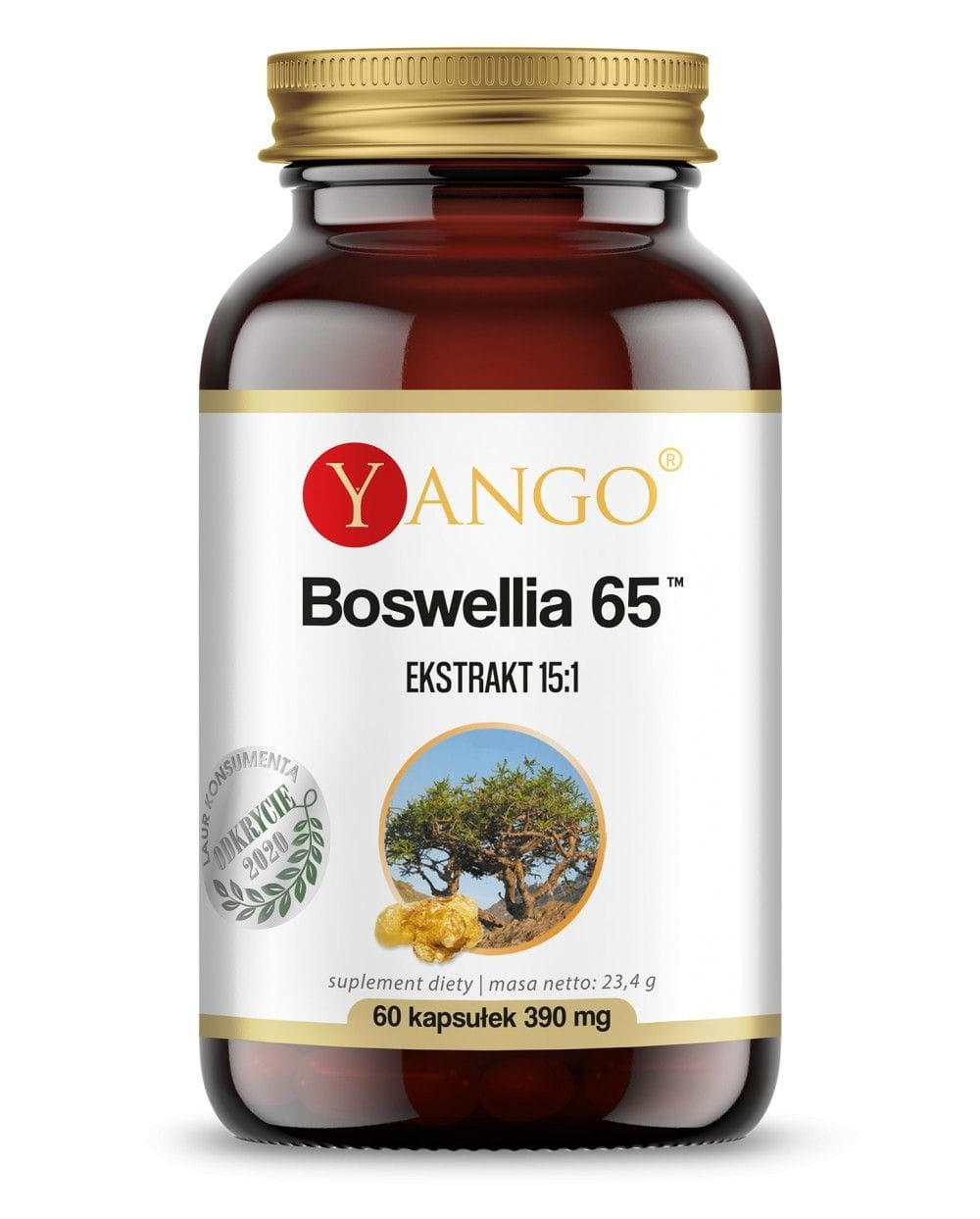 Boswellia 65 60 Kapseln YANGO Pääkuva