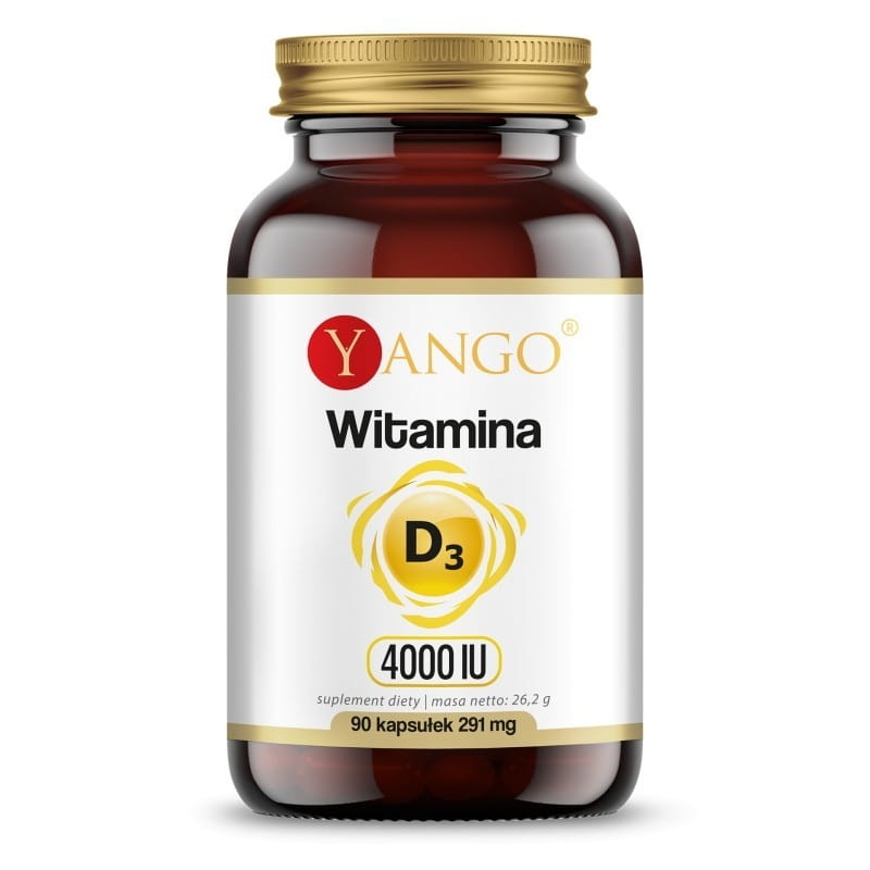 Vitamin D3 4000 IE 90 Kapseln YANGO
