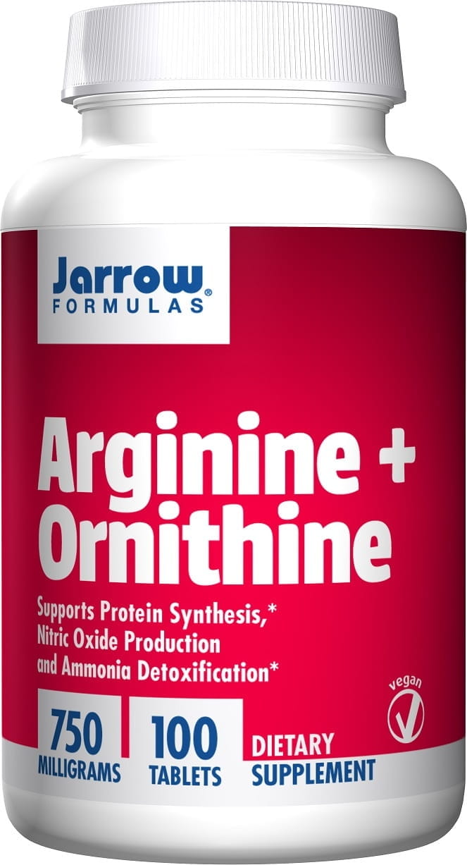 Arginin + Ornithin 100 Tabletten JARROW-FORMELN Immagine principale del prodotto