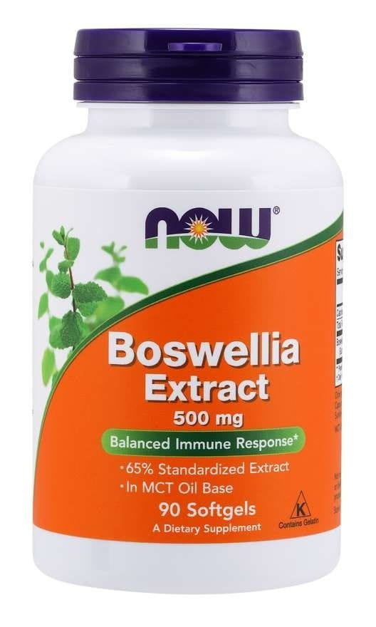 Boswellia Weihrauch 500 MG Extrakt 90 Kapseln NOW FOODS Pääkuva