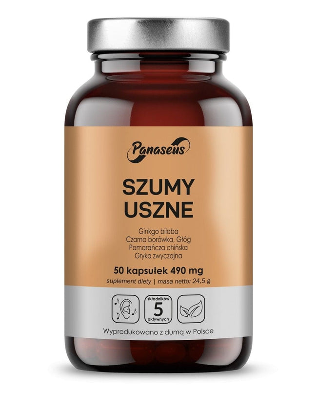 Ginkgo biloba Tinnitus 50 PANASEUS-Kapseln Hover Image