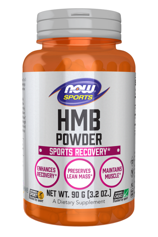 Hmb-Pulver Leucinpulver 90 g NOW FOODS SPORTS