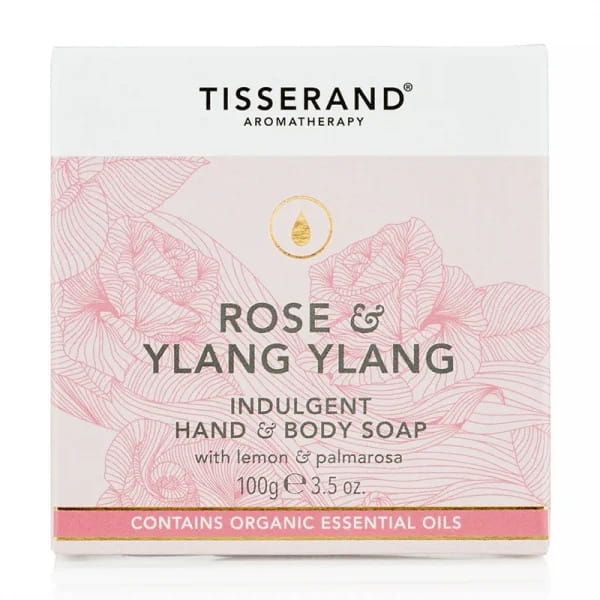 Rose & Ylang Ylang Rose & Ylang Ylang Verwöhnende Hand- & Körperseife 100 g TISSERAND