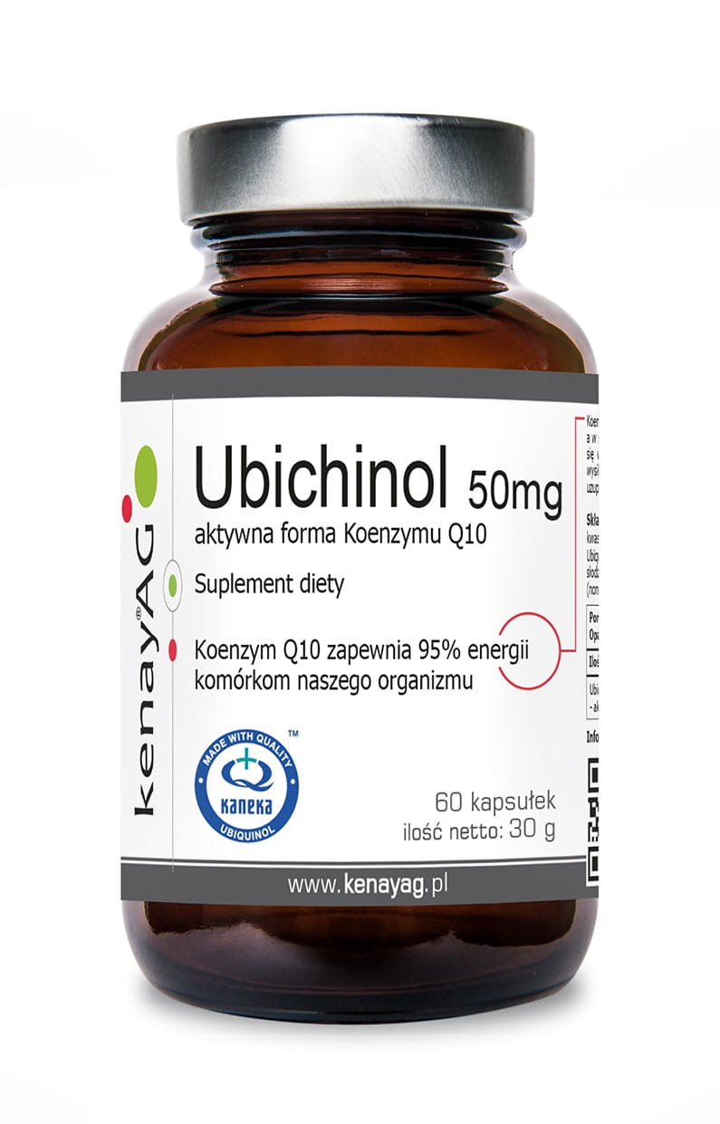 Ubiquinol Coenzym Q10 50 MG 60 Kapseln KENAY