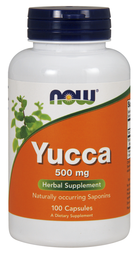 Yucca Yukka-Wurzel 500 MG 100 Kapseln JETZT LEBENSMITTEL