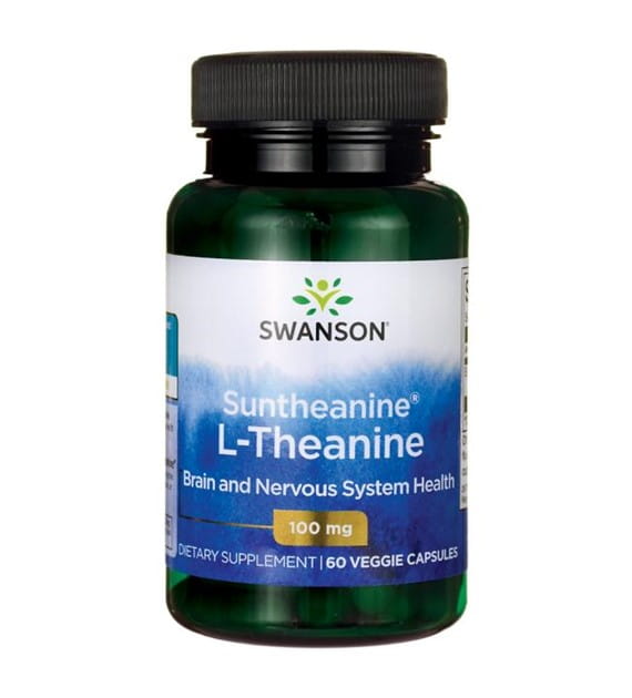Suntheanine L - Theanin 100 mg 60 Kapseln von SWANSON Imagine principală a produsului