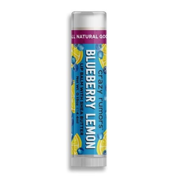 Natürliche Heidelbeer-Zitrone CRAZY RUMORS Lippenbalsam