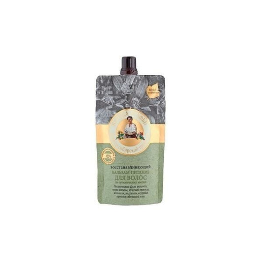 Nährender und regenerierender Haarbalsam für trockenes und geschädigtes Haar, 100 ml, von RECEPTURY BABUSZKI AGAFII