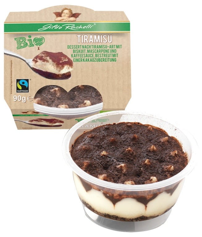 Dessert Tiramisu BIO 90 g - GILDO RACHELLI