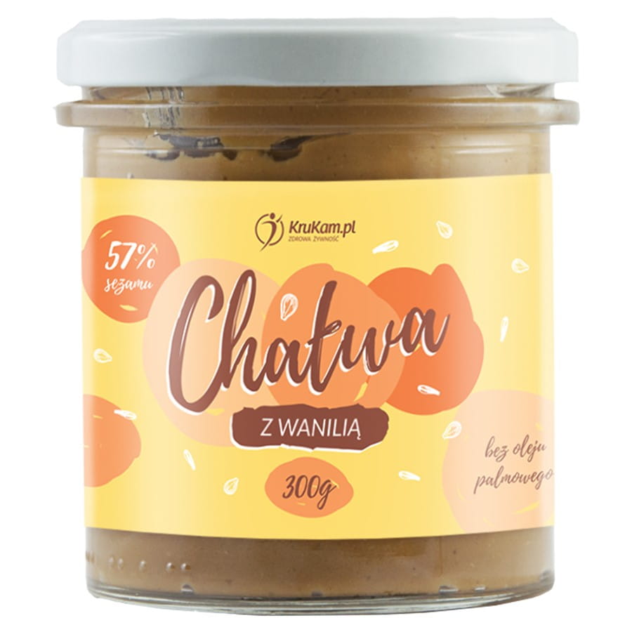 Vanillehalva gesüßt mit Xylit KRUKAM 300g