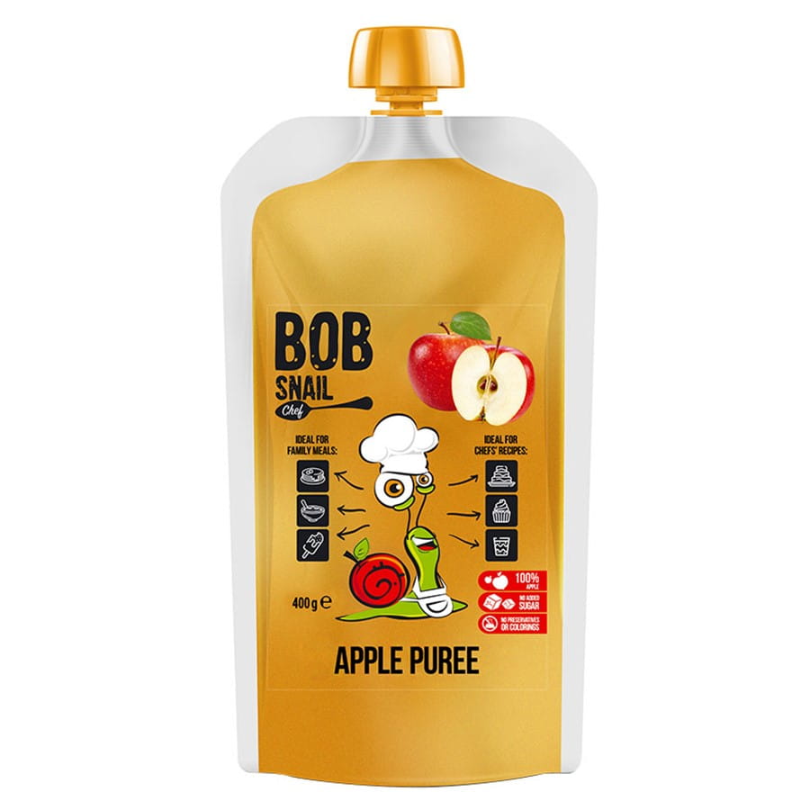 Apfelpüree 100% Frucht 400ml BOB SNAIL