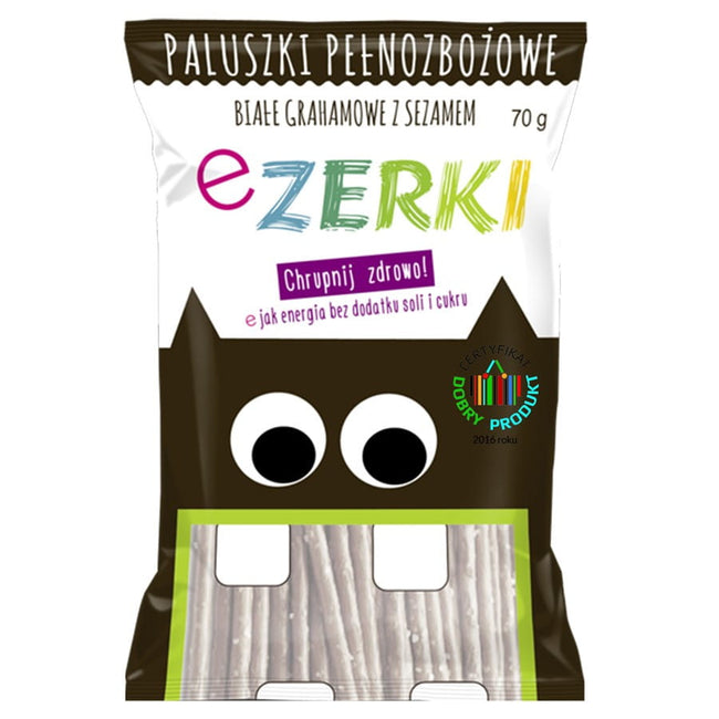 Graham weiße Sesamsticks 70g - brauner EZERKI Hover Image