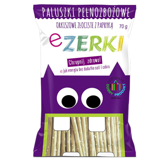 Goldener Pfeffer Dinkel Sticks 70g - lila EZERKI Hover Image