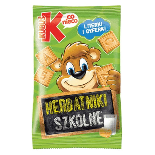 Butter-Schulkekse mit Winnie the Pooh Motiv, 30g, von SALATINI, kindgerechte Kekse in attraktiver Verpackung.