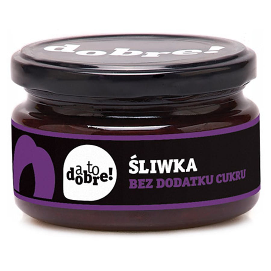 Pflaume ohne Zuckerzusatz mit der Konsistenz von 215g Marmelade - DAS IST GUT!