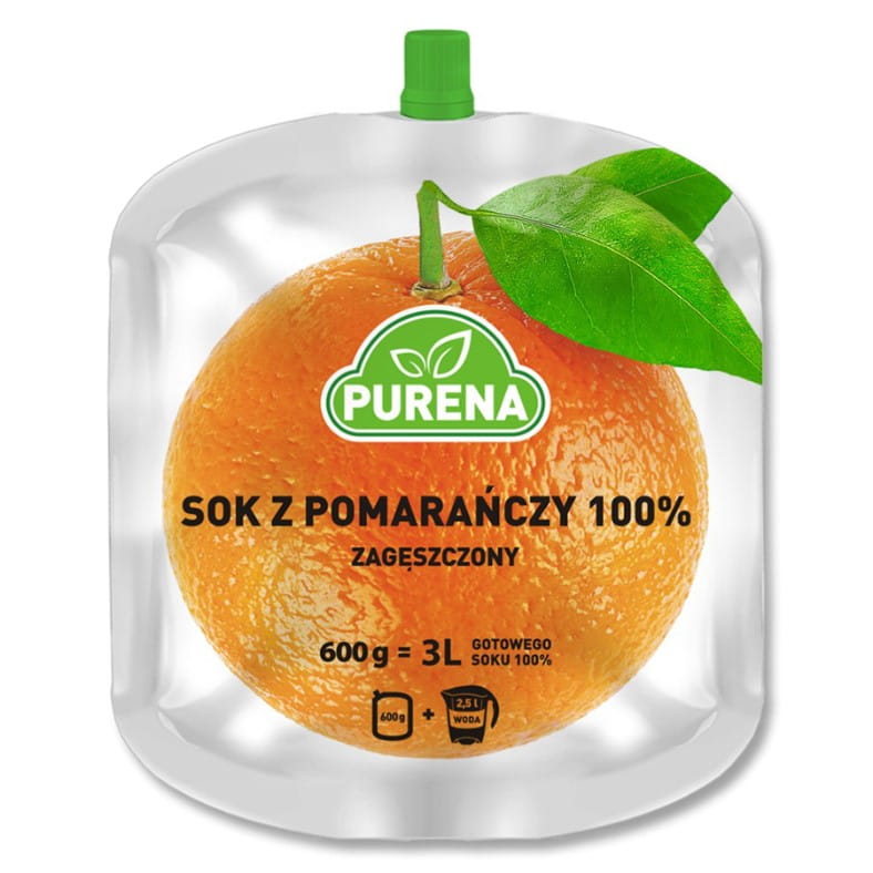 100 % konzentrierter Orangensaft 600 g PURENA