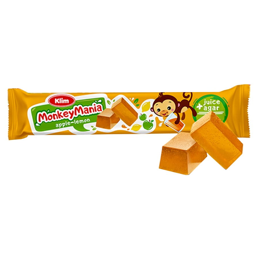 Monkey Mania Jelly - Apfel - Zitrone 39g KLIM