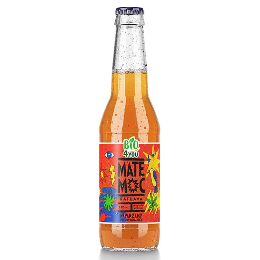 Bio Yerba Mate Moc von BIO4YOU MATE MOC in 330ml Flasche, erfrischendes Getränk mit Bio-Qualität.