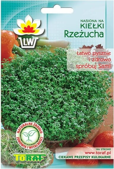 Bio-Kresse-Samen für Sprossen, 20g, von P.N. TORAF, biologische Saatgut für frische Kresse im Garten oder auf der Fensterbank