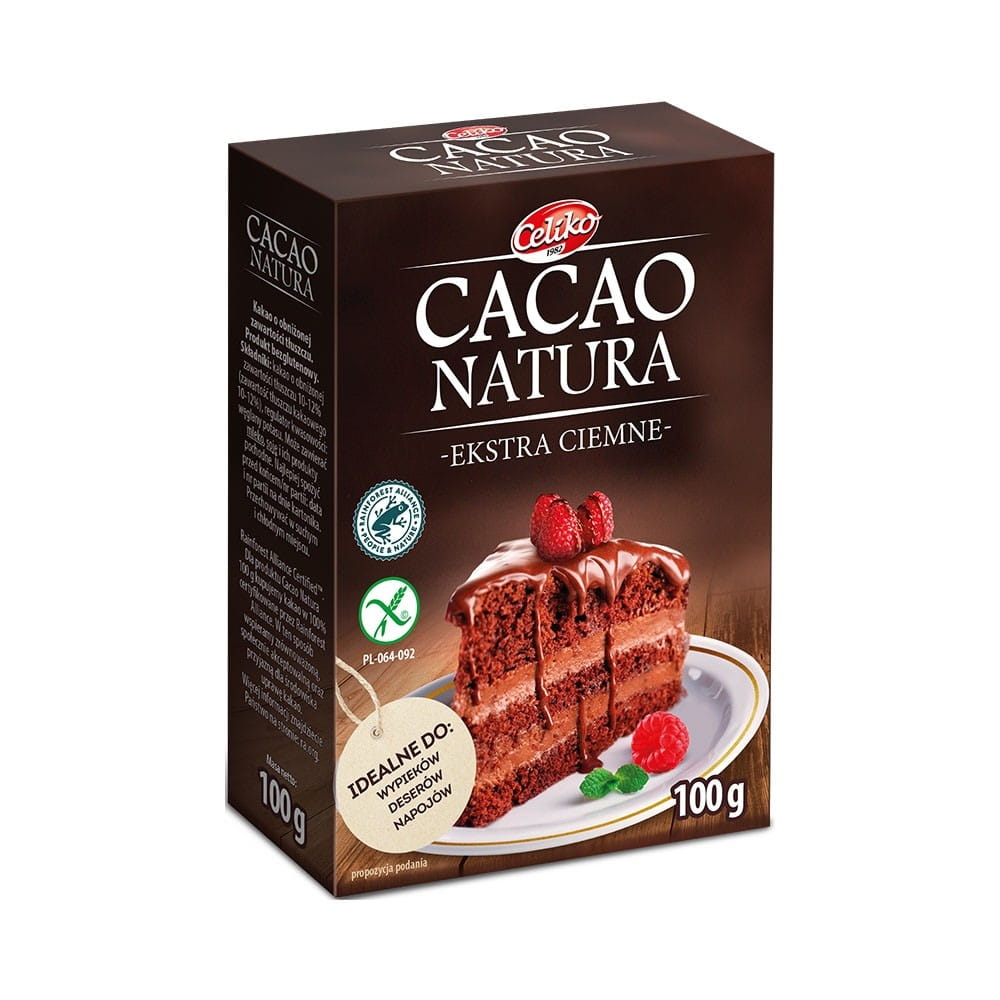 Extra dunkler Kakao glutenfrei 100 g CELIKO Hlavný obrázok produktu