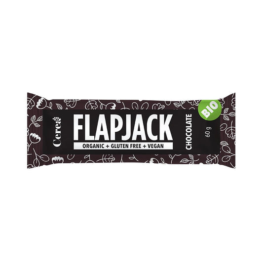 Gebackener Haferriegel BIO Schokolade von CEREABAR, 60g, mit schokoladiger Haferfüllung, sichtbar in der Verpackung