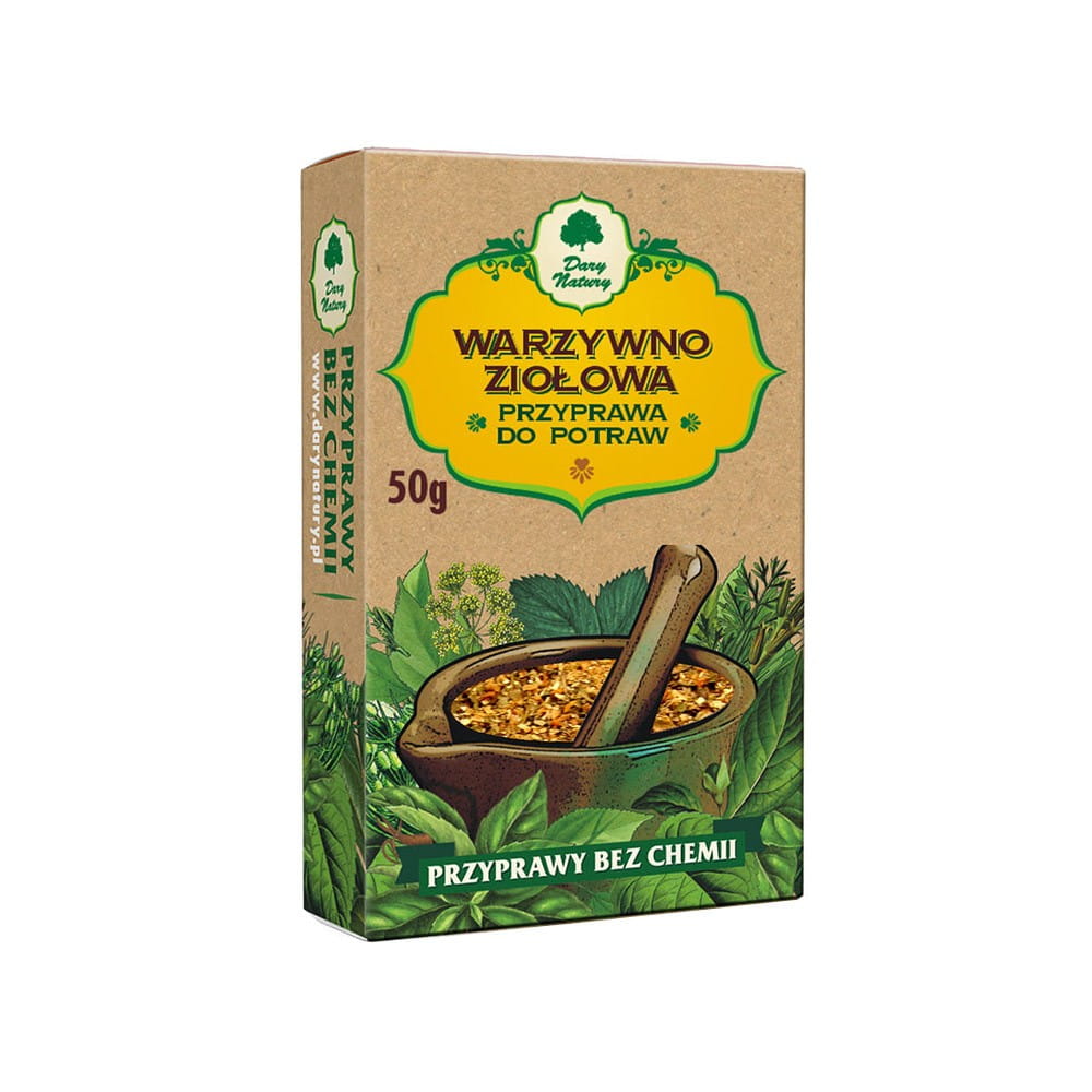Gemüse- und Kräuterwürze für Gerichte 50 g - GESCHENKE DER NATUR 主图