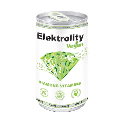 Elektrolytgetränk von DRVITA, Diamantvitamingetränk, 200 ml Flasche, erfrischendes Getränk mit Vitaminen und Elektrolyten
