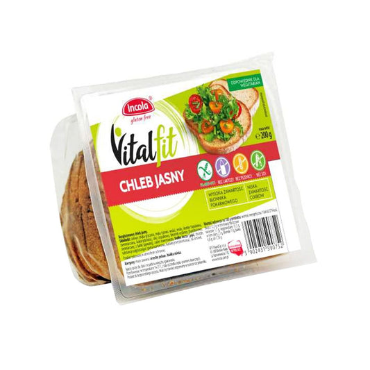 Vitalfit leichtes glutenfreies Brot 200 g GFS POLAND