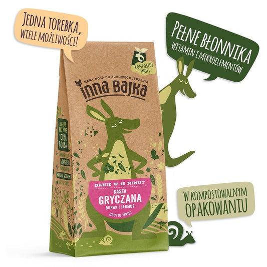 Buchweizengrütze mit Roter Bete und Grünkohl 180 g ANDERE GESCHICHTE